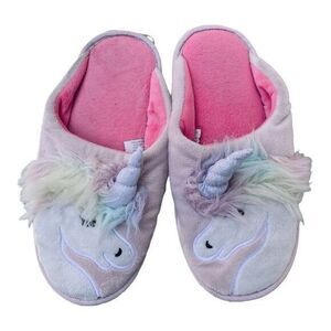 Secret Treasures Unicorn Slippers Size 5-6